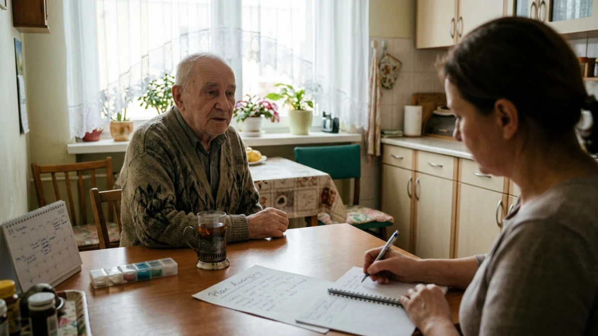 Jak przygotować plan awaryjny, gdy główny opiekun nagle zachoruje